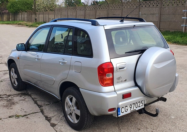 Toyota RAV4 cena 30500 przebieg: 122645, rok produkcji 2003 z Grudziądz małe 301